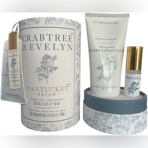 Crabtree & Evelyn Nantucket Briar Moisturizer & Oil Set